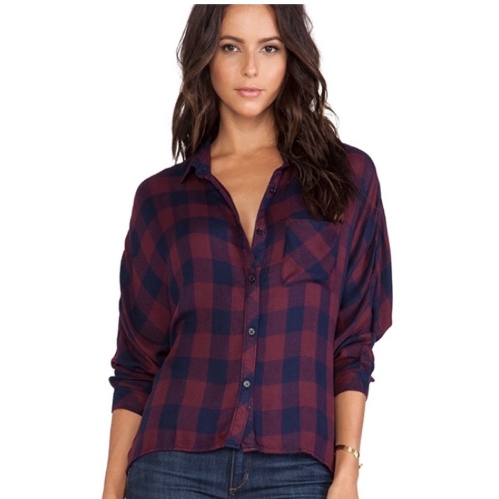 Rails Dolman Sleeve Maddox button down